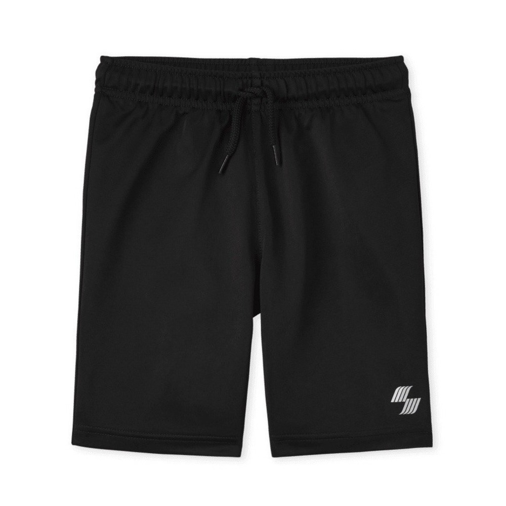 Children's Place Boys Basketball Shorts Pull On Black Size XS 4